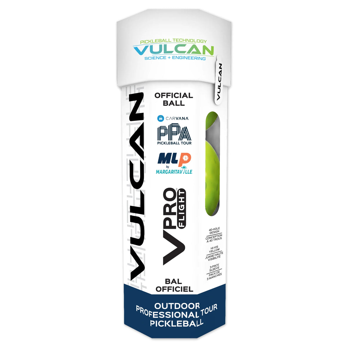 Vulcan VPRO FLIGHT Outdoor Pickleball – Generation 2 – Pickleball