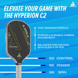JOOLA Ben Johns Hyperion C2 CFS 14 Pickleball Paddle