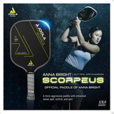 JOOLA Anna Bright Scorpeus CFS 14 Pickleball Paddle
