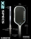 Engage X2 Elongated Pickleball Paddle