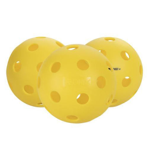Fuse Indoor Pickleball Balls (3-Pack) - Pickleball Clearance