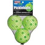 TOURNA INDOOR PICKLEBALL Balls (3-PACK) USAPA APPROVED - Pickleball Clearance