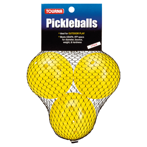 Tourna Strike Outdoor Pickleballs (3-Pack)