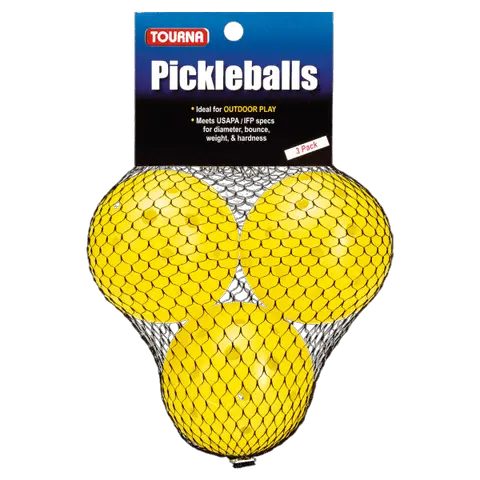 Tourna Strike Outdoor Pickleballs (3-Pack)