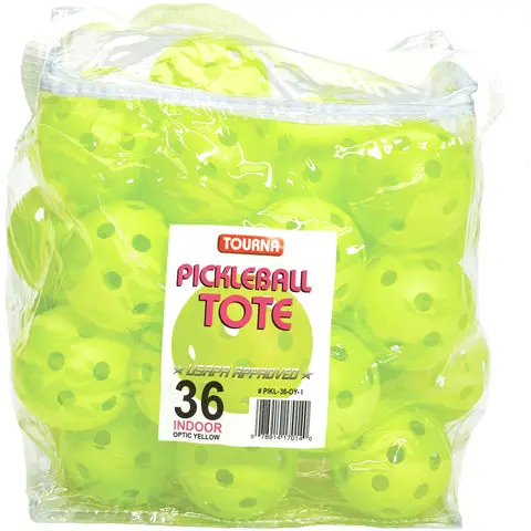 TOURNA Strike Indoor Pickleball Balls (36-Pack) USAPA Approved - Pickleball Clearance