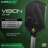 JOOLA Vision CGS 14 Graphite Paddle