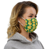 Pickleball Green Premium Face Mask - Pickleball Clearance