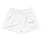 Pickleball Women's Athletic Short Shorts (White) - Pickleball Clearance