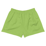 Pickleball Women's Athletic Short Shorts (Lime Green) - Pickleball Clearance