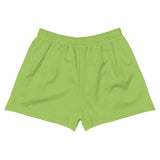 Pickleball Women's Athletic Short Shorts (Lime Green) - Pickleball Clearance