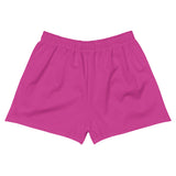 Pickleball Women's Athletic Short Shorts (Hot Pink) - Pickleball Clearance
