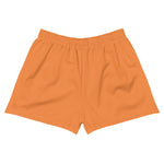 Pickleball Women's Athletic Short Shorts (Orange) - Pickleball Clearance