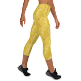 Pickleball Yoga Capri Leggings - Pickleball Clearance