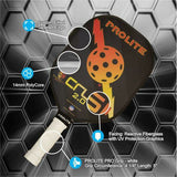 CRUSH PowerSpin 2.0 Composite Paddle - Pickleball Clearance