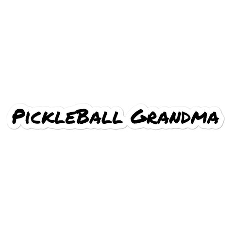 Pickleball Grandma Sticker - Pickleball Clearance