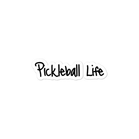 Pickleball Life Sticker - Pickleball Clearance