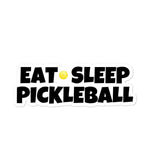 EAT - SLEEP - PICKLEBALL Bubble-free stickers