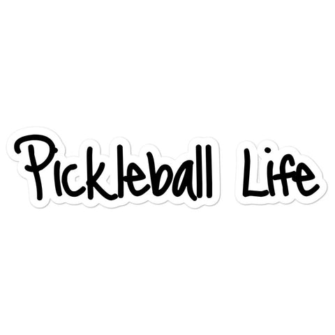 Pickleball Life Sticker - Pickleball Clearance