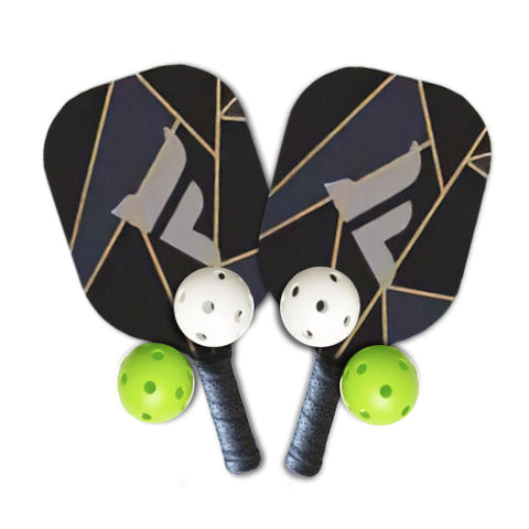 Pickleball Starter Set - 2 Paddles, 2 Pickleballs (Perfect For Former Tennis Players) - Pickleball Clearance