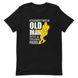 Old Man With Pickleball Paddle T-Shirt - Pickleball Clearance