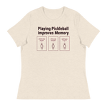 Playing Pickleball Improves Memory T-shirt. - Pickleball Clearance